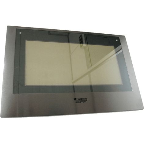 VERRE PORTE FOUR FZ66C IX+EQUERR. ROHS POUR FOUR ARISTON - C00257722