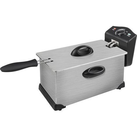 Friggitrice in acciaio inox 2000w 3,0 litri küken (1/2)