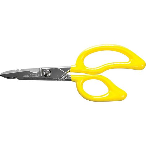 Klein Tools 26001 forbici da elettricista multiuso, giallo (1/4)
