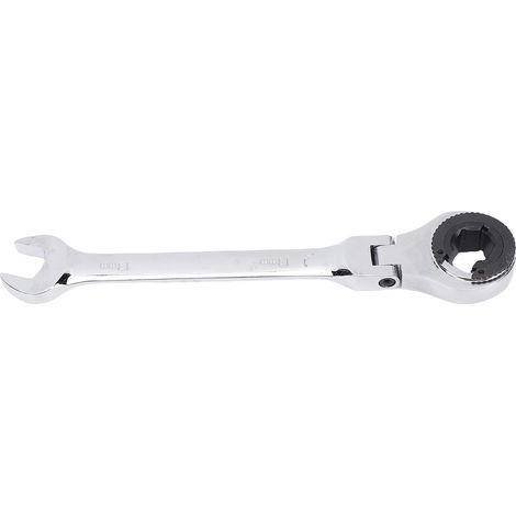 Clé à extrémité ouverte de 13mm, réglable à 180 °, cliquet à 72 dents, tête Flexible pour conduite de frein à carburant, écrous de tuyaux de climatisation (1/5)