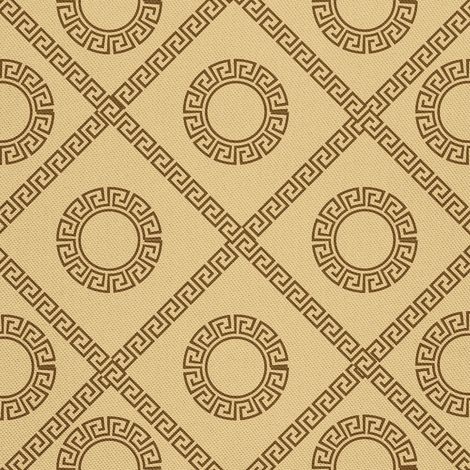 Telas decorativas para exteriores estilo Oxford con motivos griegos modernos. (1/5)