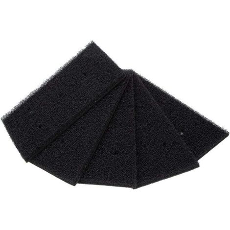 Pack of 5 sponge filters for tumble dryers Bauknecht Privileg Whirl-p00l HX 481010716911 Matt 230 x 115 x 14 mm (1/4)