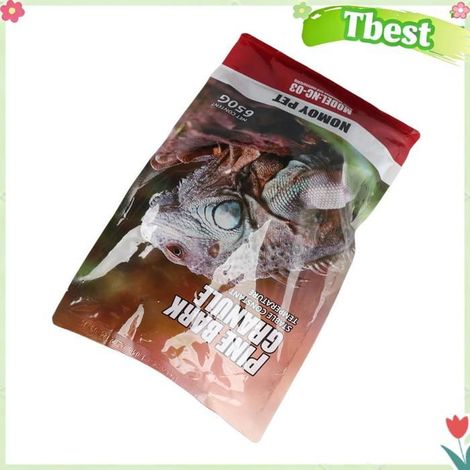Tbest Terrain de reptiles 650g/Sac Copeaux Fins d'Écorce de Terrain Forestier Substrat de animalerie habitat Grosses particules (1/5)