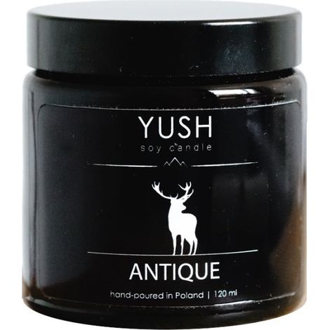 Antica candela di soia profumata all'alloro, fragranza maschile, 100% - 120 ml (1/5)