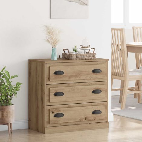 Vitrina Roble artisan 70 x 35,5 x 67,5 cm Madera de ingeniería (1/4)