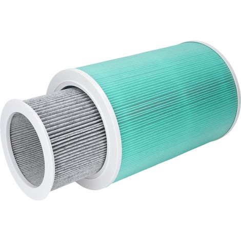Filtre à air vert Xiaomi compatible avec les filtres pour purificateurs d'air Xiaomi de génération 1/2/3/4/2S/PRO, élimination du formaldéhyde, élimination du smog, filtre à charbon actif avec RFID (X (1/5)