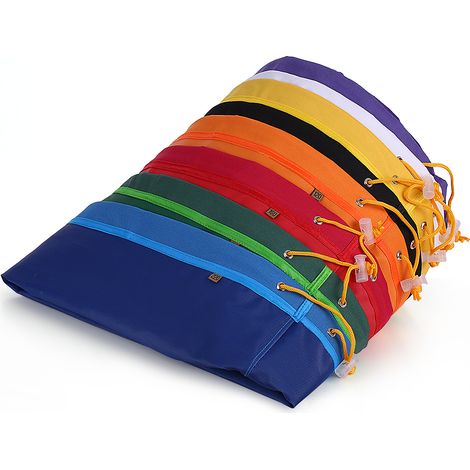 Kit de sacs filtrants à bulles de 8 pièces/ensemble 5 gallons, ensemble de 8 sacs à cordon micronique, Extraction avec écran de pression et transport (1/5)