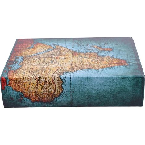 Coffret de Rangement Rétro Grosse Taille de Bible Verte – Fausse Boîte à Livres Décorative pour Stockage Sécurisé D’Objets Personnels, Coffre-Fort Dissimulé Multifonction pour (1/5)