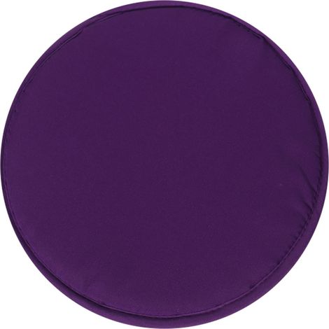Coussin De Chaise Rond - 30 Cm - Polyester - Pour Extérieur Jardin Bistrot Patio - 1 Pièce (1/5)