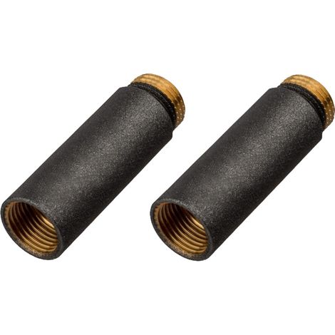 IDMAR 1/2" Messingverlängerung für 40mm Graphitplattenheizkörper - 2 Stück