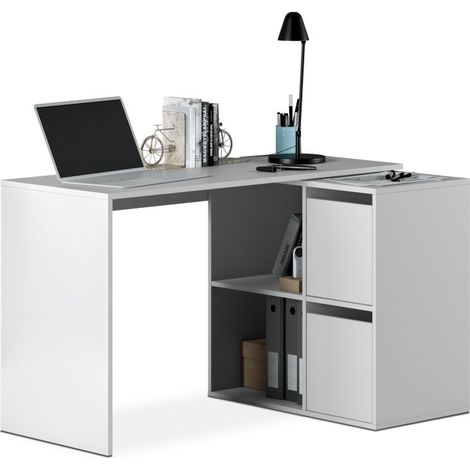 Mesa de escritorio multiposición Spacio Blanco Artik (Blanco Mate) (ancho) x 74cm (alto) (1/5)
