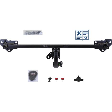 Attelage rotule démontable Westfalia + faisceau Trail-Tec universel 7 broches - OPEL ASTRA K (1/2)