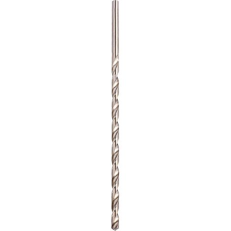 GARRYFIZH Foret hélicoïdal extra long en acier rapide de 6 mm, foret hélicoïdal à tige droite de 200 mm