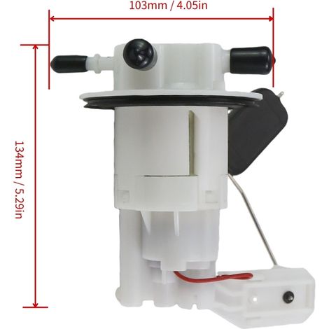 Fuel pump unit 16700-K26-905, compatible with Honda MSX 125 ROM125 2012 - 2015 (1/4)