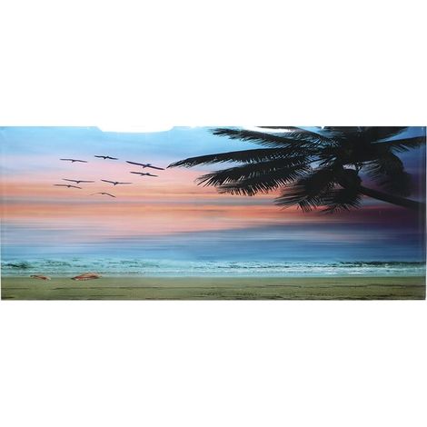PVC adhésif bord de mer coucher de soleil nuages motif Aquarium fond affiche autocollant Aquarium décoration 61x30cm (1/5)