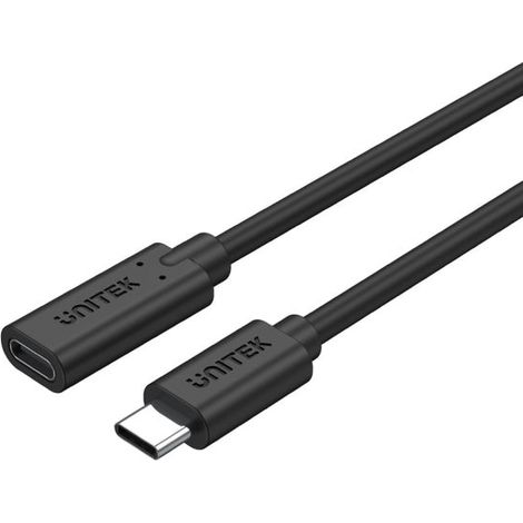 UNITEK C14086BK-1.5M cable USB USB 3.2 Gen 2 (3.1 Gen 2) USB C Negro (1/5)