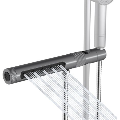 Spruzzatore Multifunzione 4 in 1 con Manicotto Scorrevole + Giunto a T + Tubo, 84 x 30 cm (1/5)