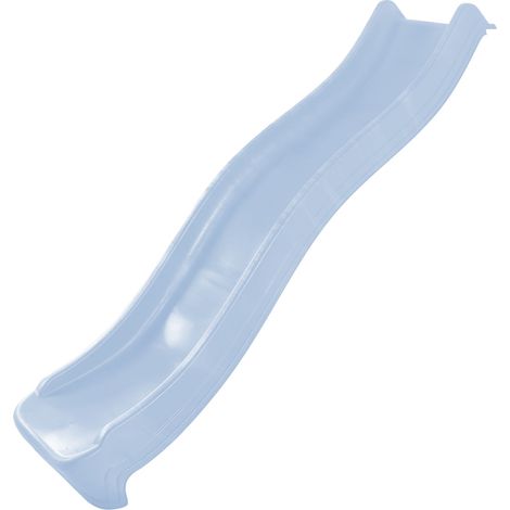 Axi Sky220 Toboggan À Eau En Bleu Pastel - 220 Cm Élément Complémentaire Pour Aire De Jeux / Maison De Jeu Enfant Toboggan Pour Hauteur De Estrade 120 Cm