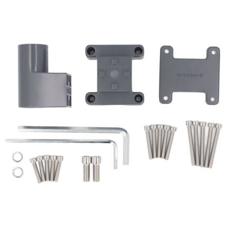 DEESSE SHOP-Support d'échelle rectangulaire pour Satellite RV, support en alliage d'aluminium, Kit de montage, plage d'installation de 0.8 à 1,97 pouces pour Gen 2. (1/5)
