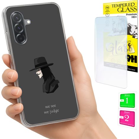 Schutzhülle für Samsung Galaxy A36 / A56: Fotoschutzhülle, Rückseite + 9H-Glas (1/5)