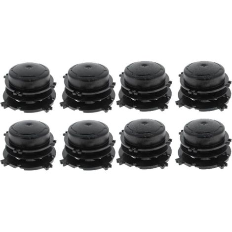 StarRing 8er-Pack Ersatzspulen für Trimmerköpfe für FS-AutoCut 36-2, 46-2 und 56-2 Freischneider – 40037133001 Schwarz (1/5)
