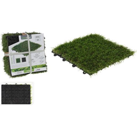 PROGARDEN baldosas cesped artificial 30x30 cm , Baldosas cesped artificial 30x30 cmMarca: ProgardenEste kit de 6 piezas de césped artificial de ProGarden es una opción exce