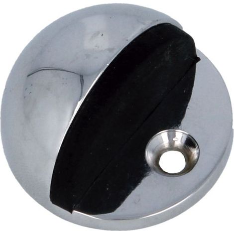 -CAHERSA- TOPE PUERTA 100-45 Cromado GOMA NEGRA AMIG (1/2)