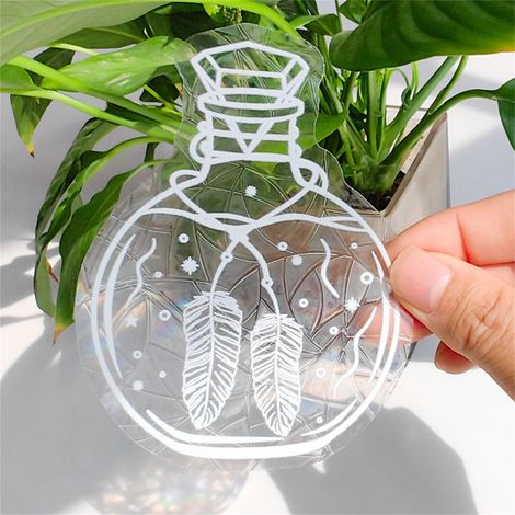 Suncatcher - Film Pour Vitre En PVC - Décoration De Fenêtre Intérieure - 1 Pièce (1/5)
