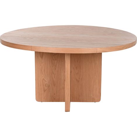 Mesa Redonda Comedor Roble 152X152X76 Natural (1/5)