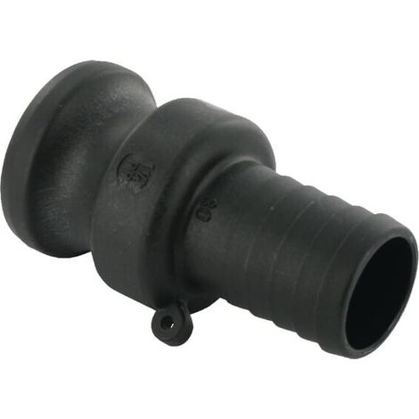 Extremo de maguera Camlock Tipo E 1-1/4" de 30 mm polipropileno ARAG 18105E30