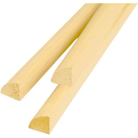 LISTELLO 1/4 TONDO AYOUS 30ML MM14x14 LEGNO MASSELLO