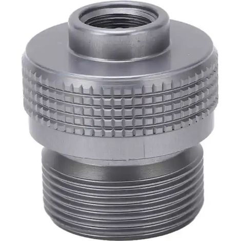 Adaptateur plat pour bouteille de gaz propane, étanche à l'air, compatible avec les appareils à gaz propane et les réchauds portables, idéal pour le camping. (1/4)