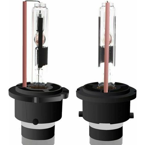 D2S 10000K Xenon HID replacement bulb for 12V 35W car headlights, 2-pack (1/5)