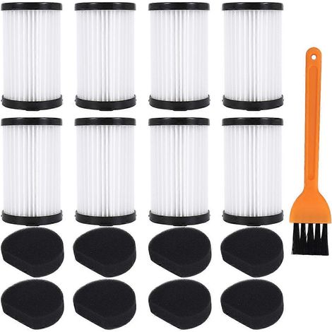 Ersatzfilter für die Staubsauger MOOSOO D600 und Ariete Handyforce RBT 2761 und RBT 2759. Enthält 8 Filter.