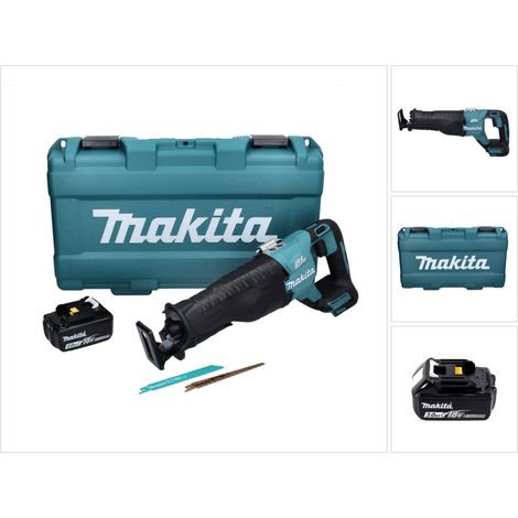 Makita DJR 187 F1K Akku Reciprosäge 18 V Brushless + 1x Akku 3,0 Ah + Koffer - ohne Ladegerät