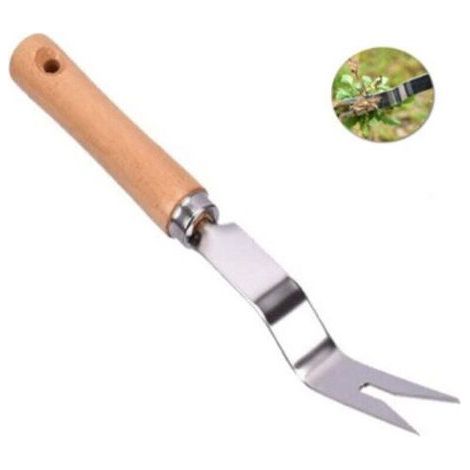 Outdoor Stainless Steel Curved Grass Scoop (1/4)