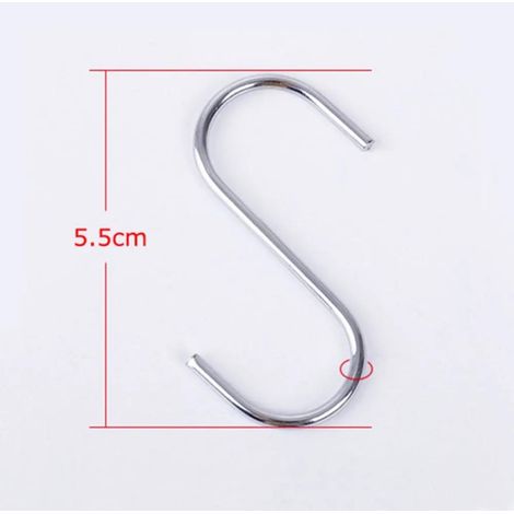 Ganci per binari in acciaio inox, confezione da 1