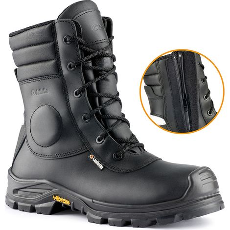 Scarpe antinfortunistiche alte JALLATTE JALARCHER S3 CI HRO SRC Nero 38