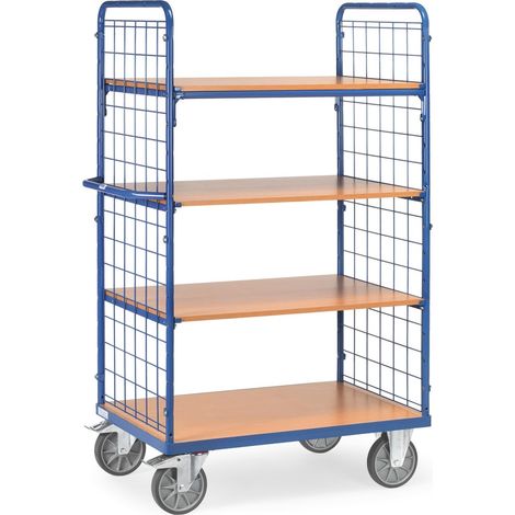 Fetra Etagenwagen mit Seiterngittern 4 Etagen 1000x700 (1/3)
