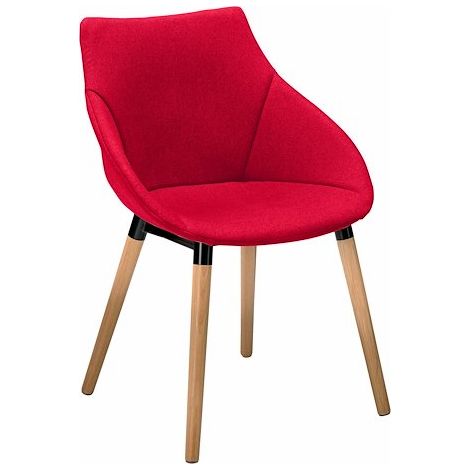 Chaise Enat - rouge - Maxiburo (1/4)