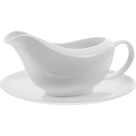 saucière, saucière à sauce tomate, saucière à condiments, plateau à saucières (blanc) (1/3)