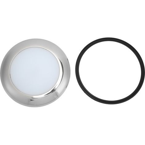152mm 12V LED Plafonnier Ultra Plat IP66 Étanche Montage en Surface pour Bateau Yacht Camping-Car (1/5)