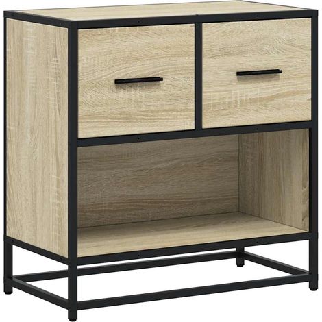 Maison Exclusive - Nachttisch Sonoma-Eiche 60x31x60 cm Holzwerkst