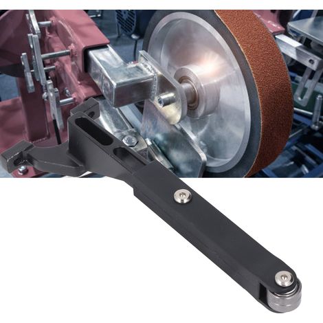 Ponceuse à bande modifiée pour meuleuse d'angle, pièces de modification pour meuleuses d'angle compatibles avec les meuleuses d'angle de type 100 M10/M14 (1/5)