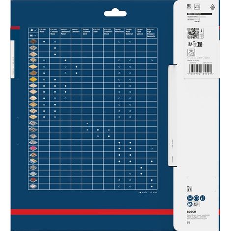 Bosch EXPERT Kreissägeblatt High Pressure Laminate, 260x30 mm, Z80