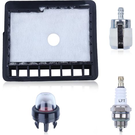 Filtre à air pour tronçonneuse Echo CS300 CS301 CS305 CS306 CS340 CS341 CS345 CS346 CS3000 CS3400 CS3450 avec amorceur, filtre à carburant, bougie d'allumage (1/5)
