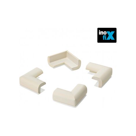 Protector cantos acolchado blanco 5002-2-001 Blíster 4 unidades INOFIX