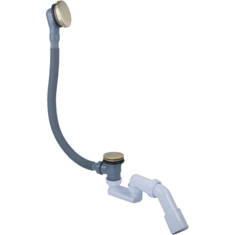 FugaFlow Eccelente Sobrado Combinaison vidage baignoire avec bonde clic clac Laiton (1/4)