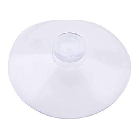 Lot de 10 - 20 mm Ventouses Transparentes Tête - Champignon Ventouses En Plastique PVC Plaine Sans Crochets - Camping, Vitre - Pour Voiture (1/5)
