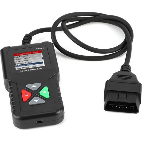 Scanner OBDII/EOBD, lecteur de codes d'erreur, outil de diagnostic automobile YA101 (1/5)